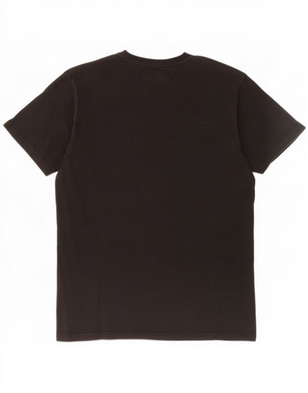 Vans Mens Classic Fit Graphic T-Shirt Top Medium Black Cotton