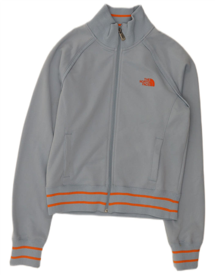 The North Face Womens Tracksuit Top Jacket UK 12 Medium Blue Polyester