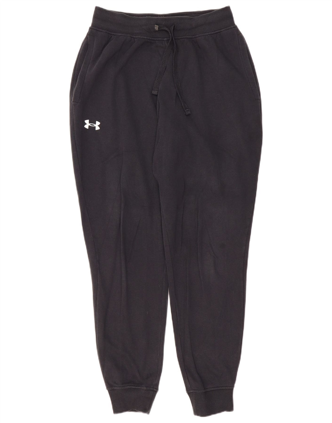 Under Armour Mens Tracksuit Trousers Joggers Medium Black Cotton