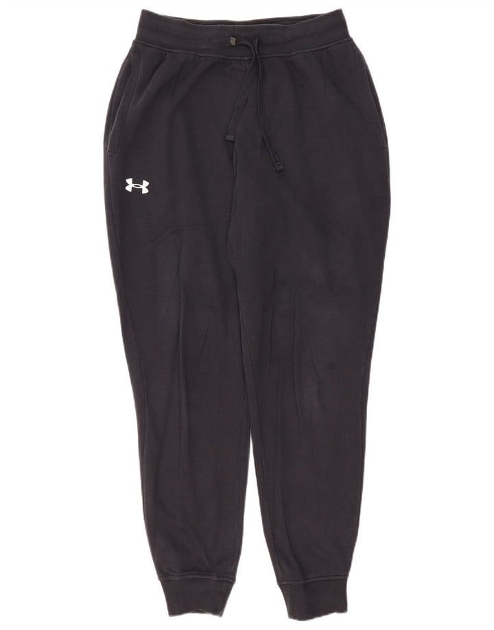 Under Armour Mens Tracksuit Trousers Joggers Medium Black Cotton