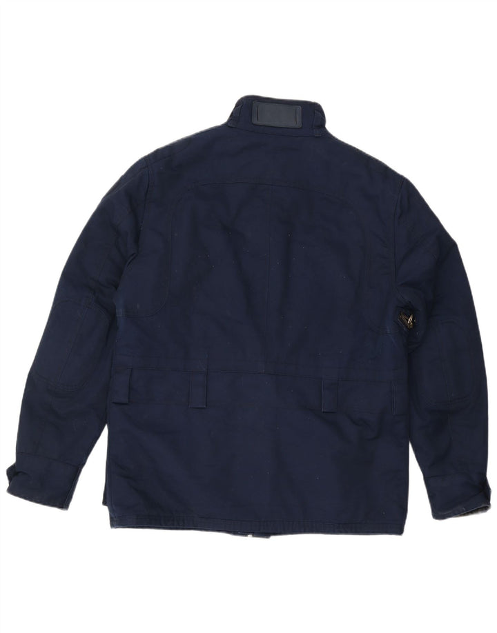 G-Star Mens Utility Jacket UK 44 2XL Navy Blue Nylon