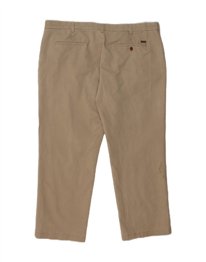 IZOD Mens Straight Chino Trousers W44 L30 Grey Cotton Vintage Izod and Second-Hand Izod from Messina Hembry 