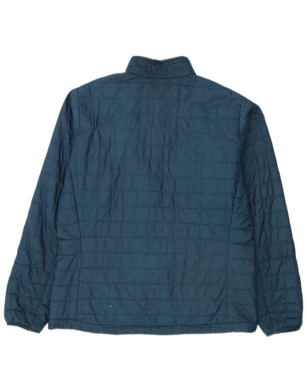 Patagonia Mens Padded Jacket UK 42 XL Blue Polyester