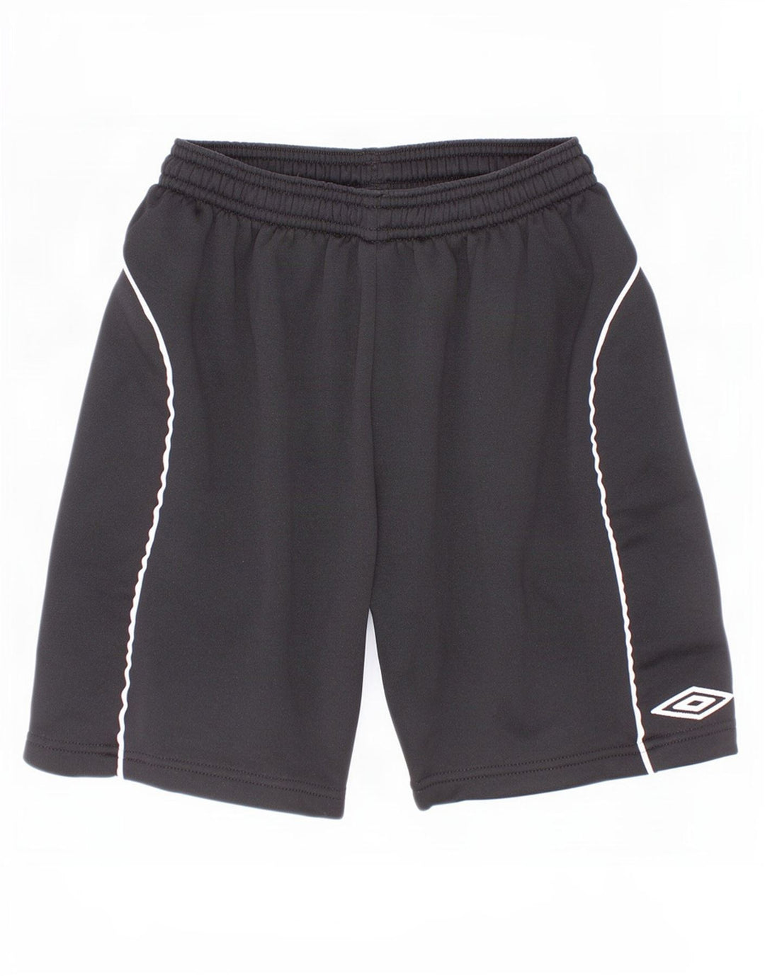 Umbro Boys Graphic Sport Shorts 9-10 Years Black Colourblock Polyester