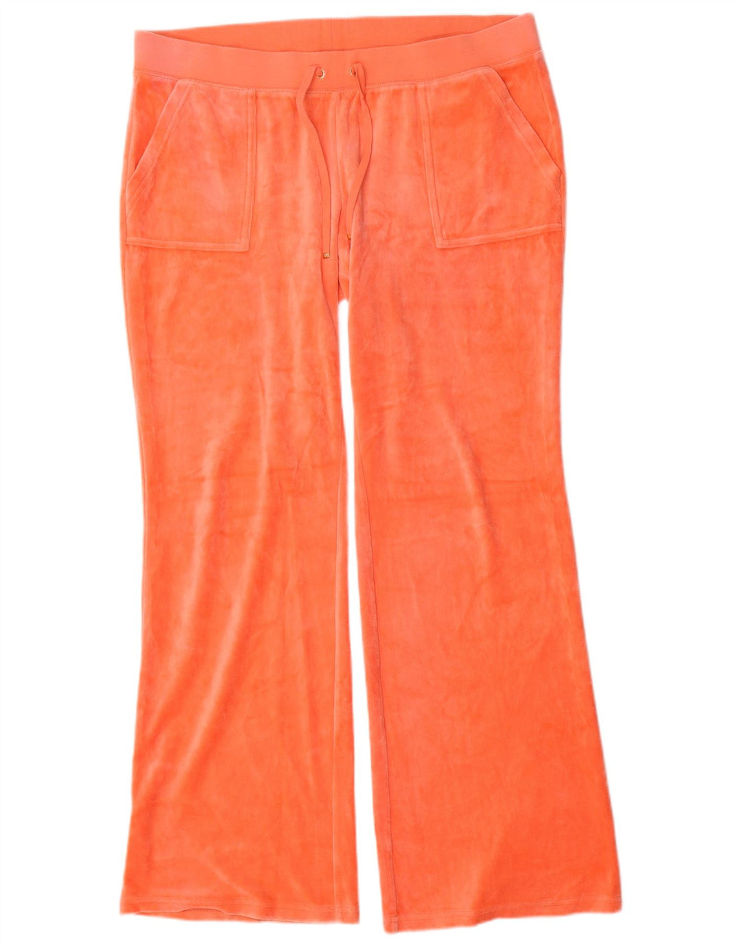 JUICY COUTURE Womens Tracksuit Trousers UK 18 XL  Orange Cotton