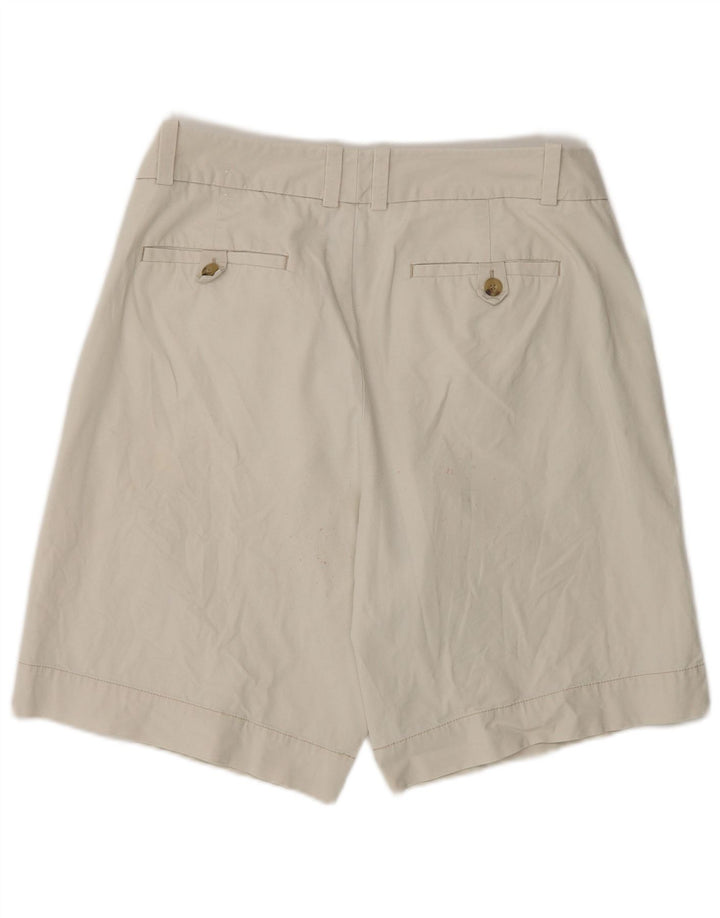 Dockers Womens Chino Shorts US 12 Large W36 Beige Cotton