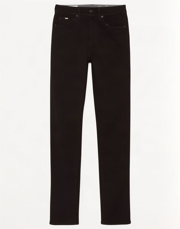 Gas Mens Skinny Jeans W30 L34 Black Cotton