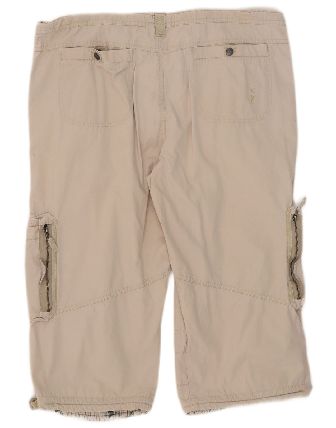 Fat Face Mens Cargo Shorts W38 XL Beige Cotton