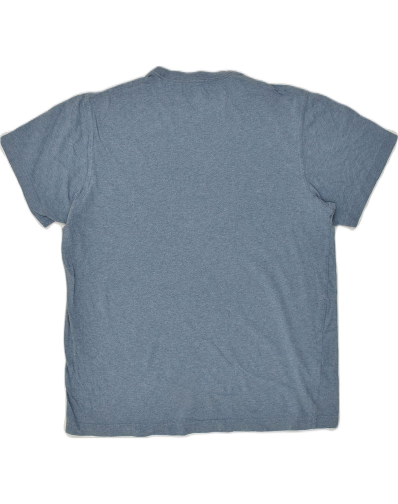 EDDIE BAUER Mens T-Shirt Top Medium Blue Cotton | Vintage Eddie Bauer | Thrift | Second-Hand Eddie Bauer | Used Clothing | Messina Hembry 