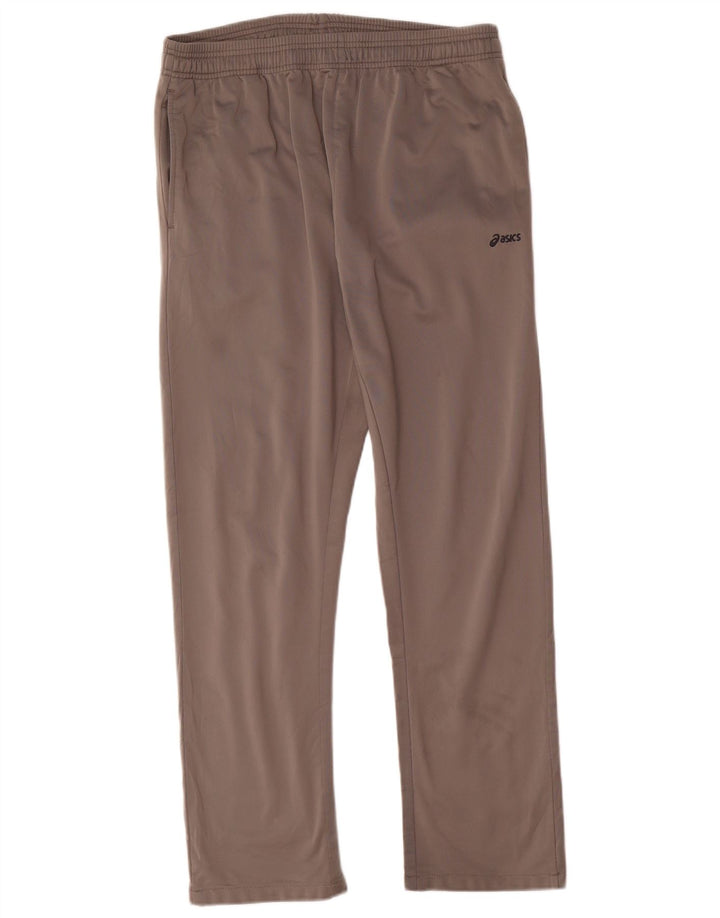 ASICS Mens Tracksuit Trousers Large  Grey