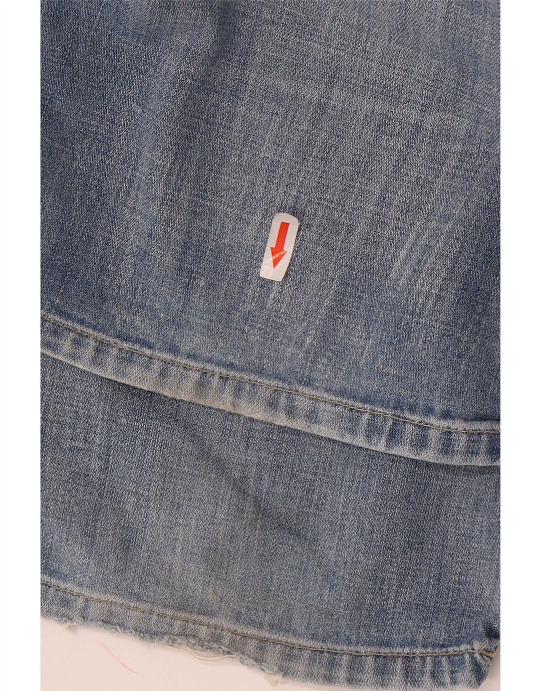 Meltin' Pot Mens Cargo Straight Jeans W36 L33 Blue Cotton