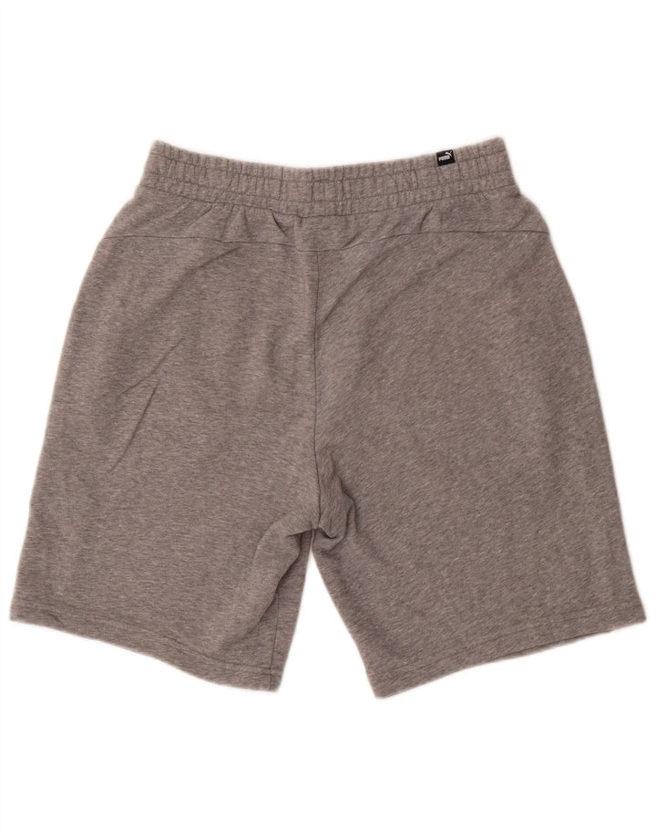 Puma Mens Sport Shorts Medium  Grey Cotton