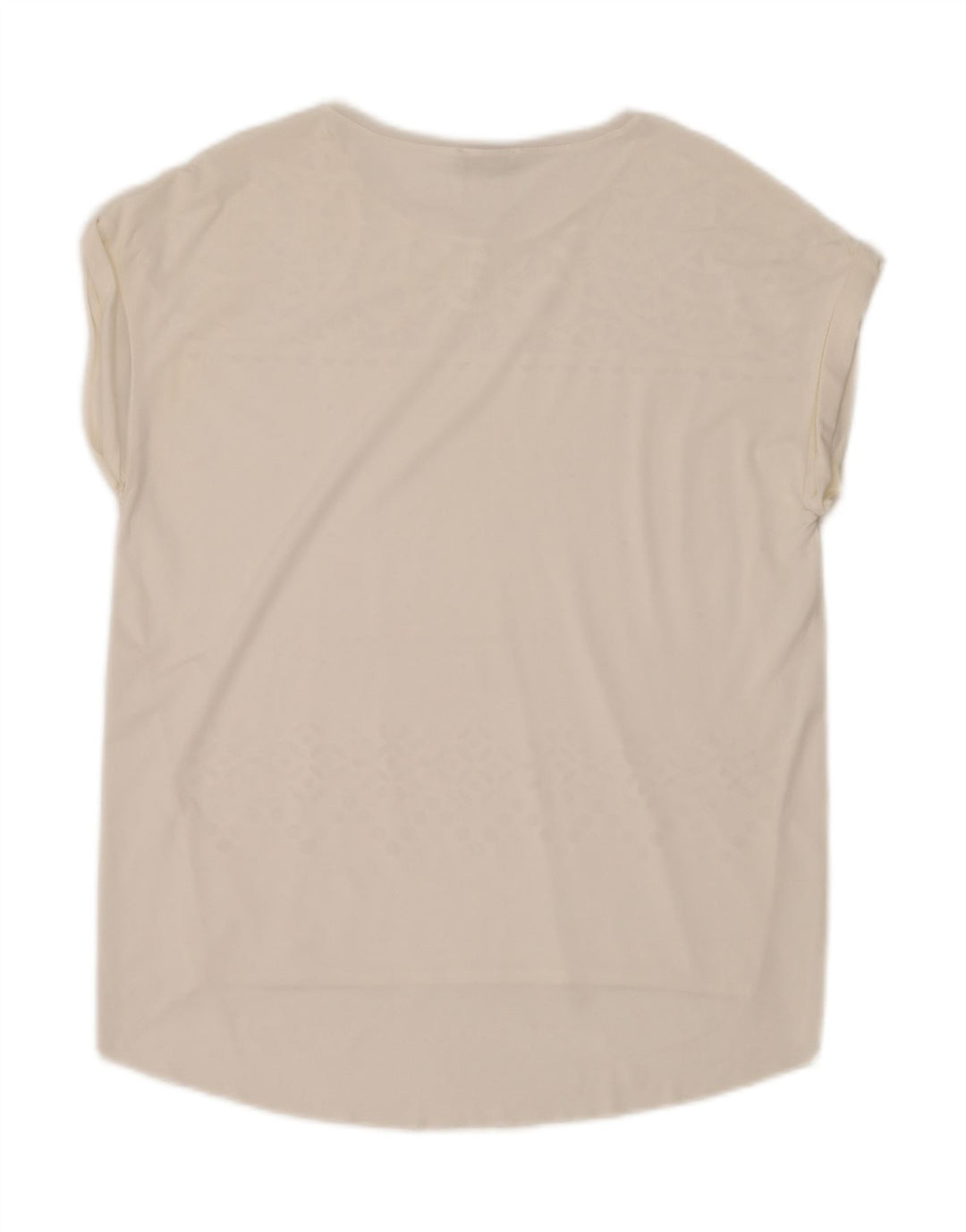 Zara Womens Blouse Top UK 14 Medium White Floral