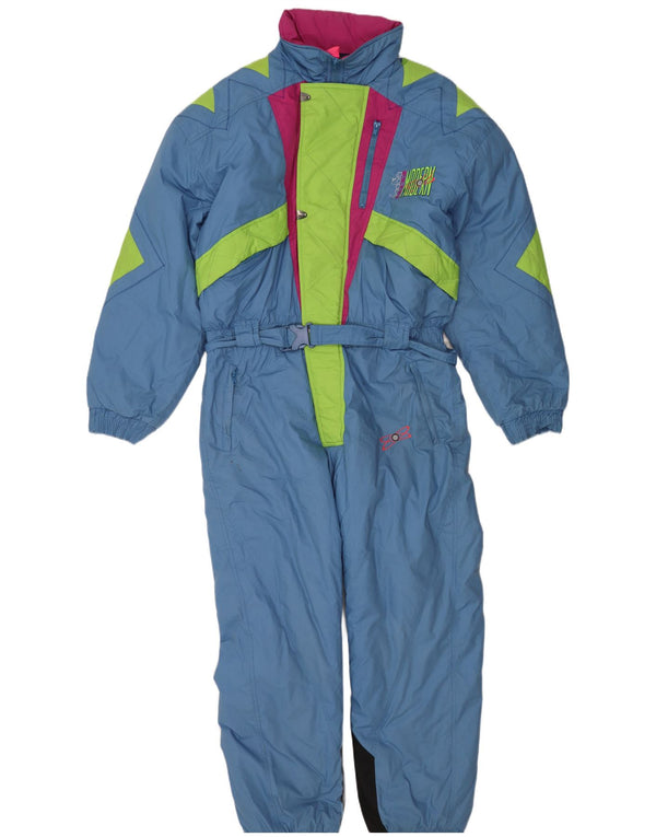Diadora Mens Graphic Ski Jumpsuit XL  Blue Colourblock Polyester