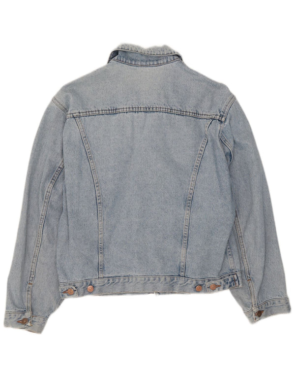 Vintage Womens Denim Jacket UK 16 Large Blue
