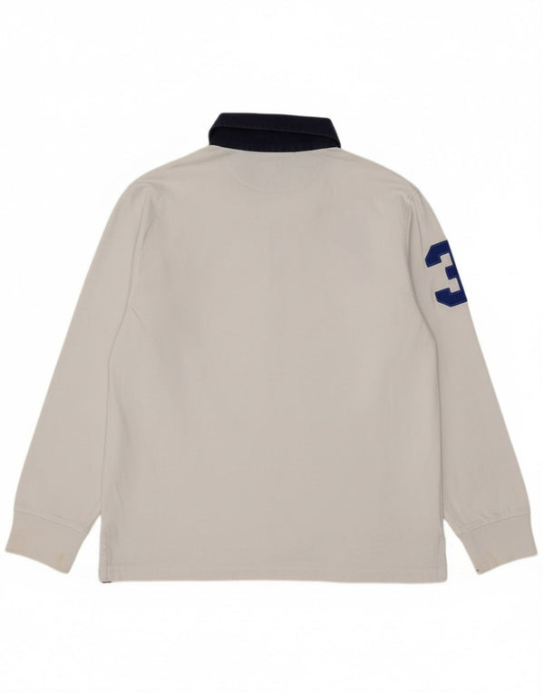 Polo Ralph Lauren Boys Graphic Rugby Polo Shirt 10-11 Years Medium White