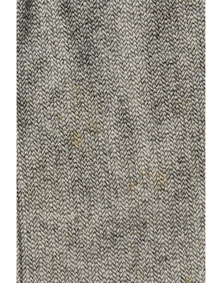 EASTEX Womens Trumpet Skirt UK 20 2XL W40  Grey Herringbone Polyester