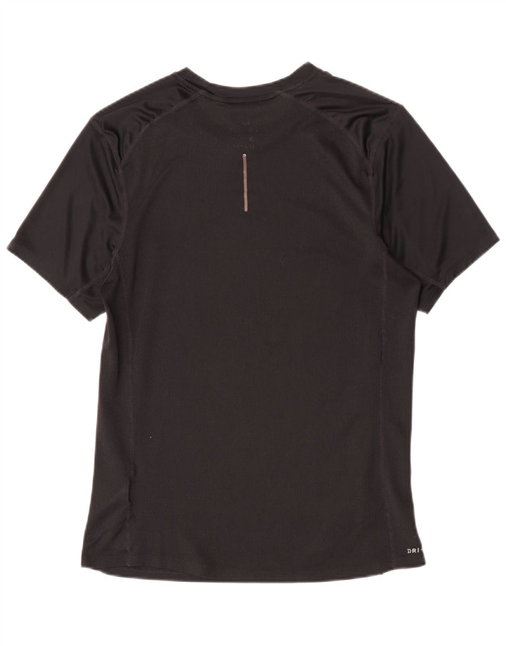 Nike Mens Dri Fit T-Shirt Top Small Black Polyester