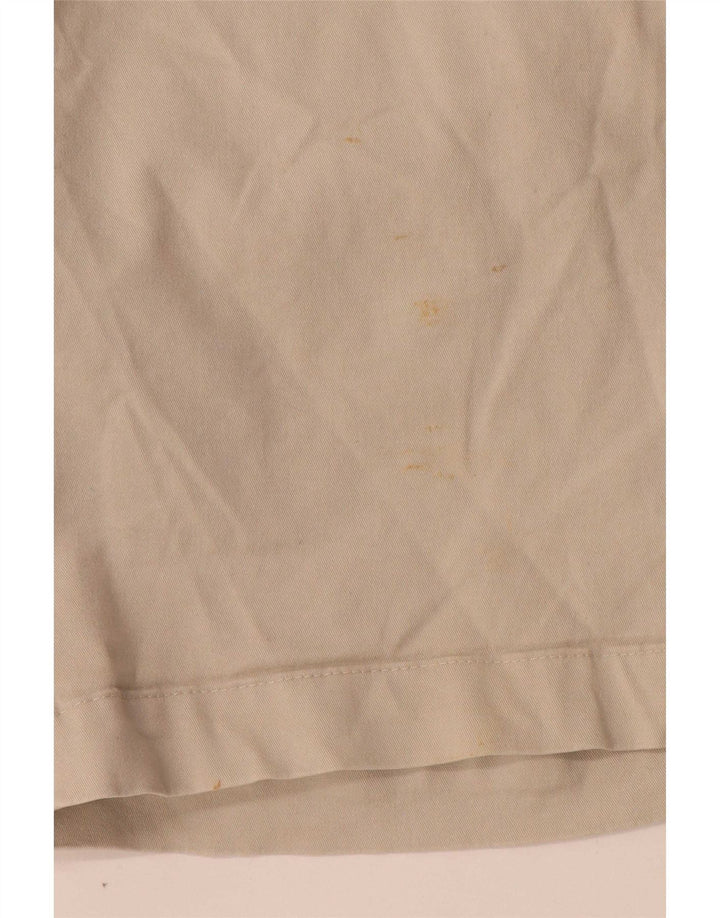Reiss Mens Chino Shorts W34 Large Beige Cotton