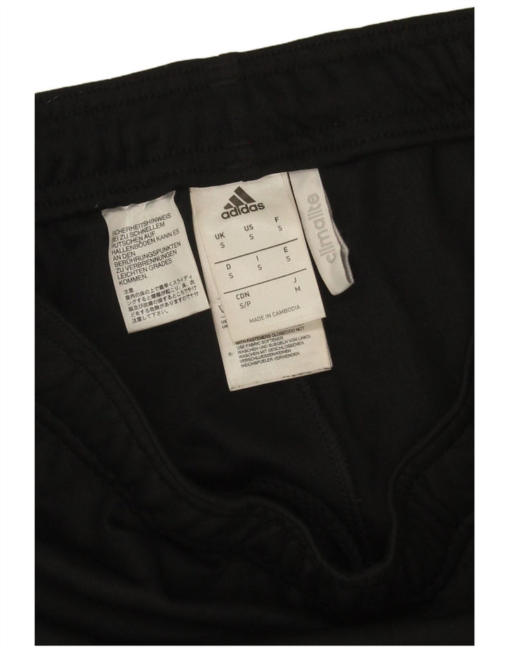 Adidas Mens Climalite Tracksuit Trousers Small  Black Polyester