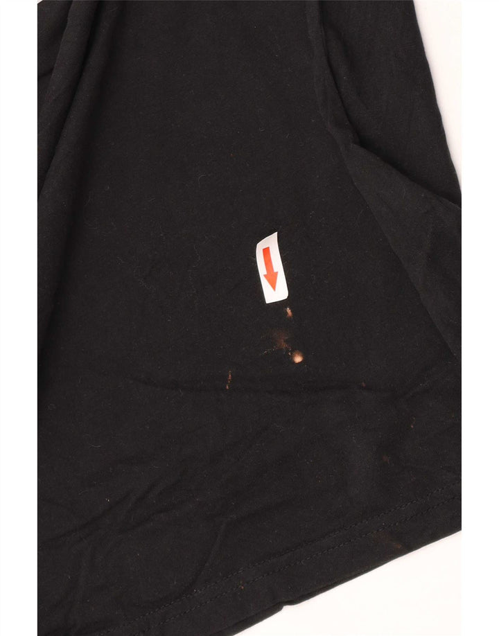 Converse Mens Graphic Vest Top Large Black Cotton