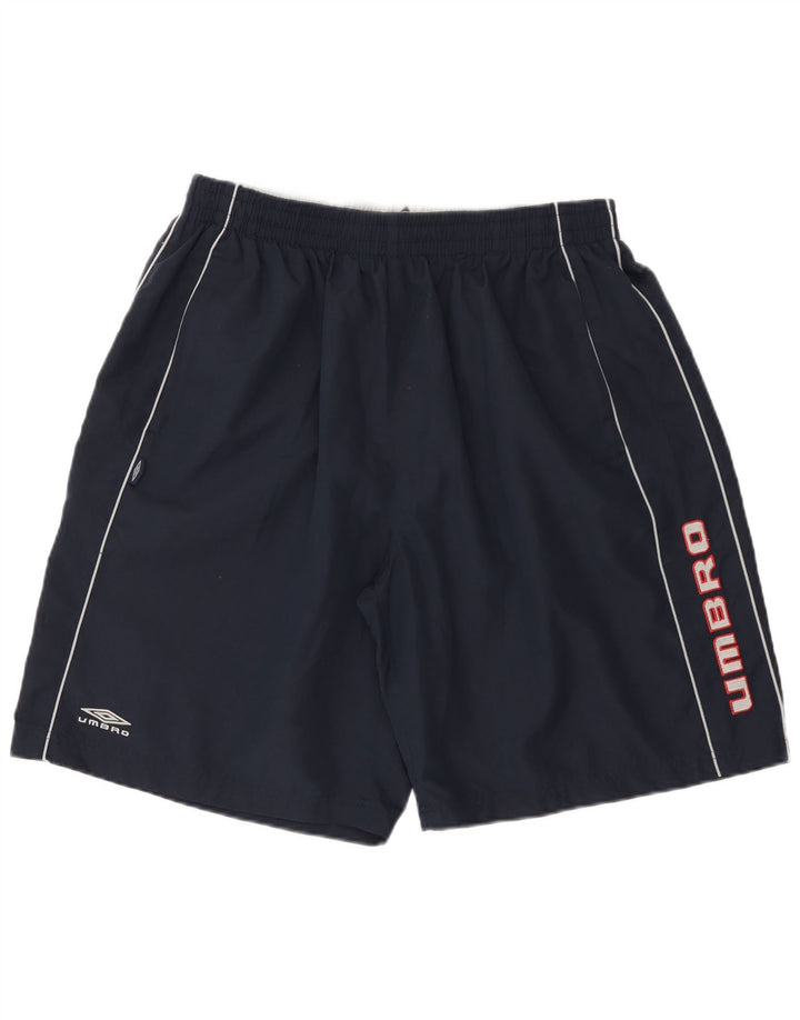 Umbro Mens Graphic Swimming Shorts 2XL  Navy Blue Polyester