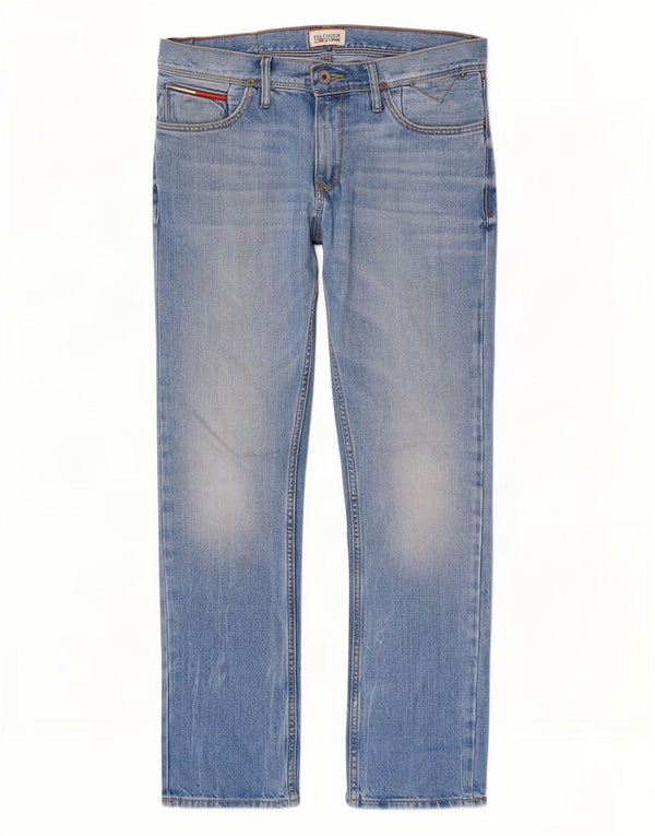 Tommy Hilfiger Mens Slim Jeans W30 L30 Blue Cotton