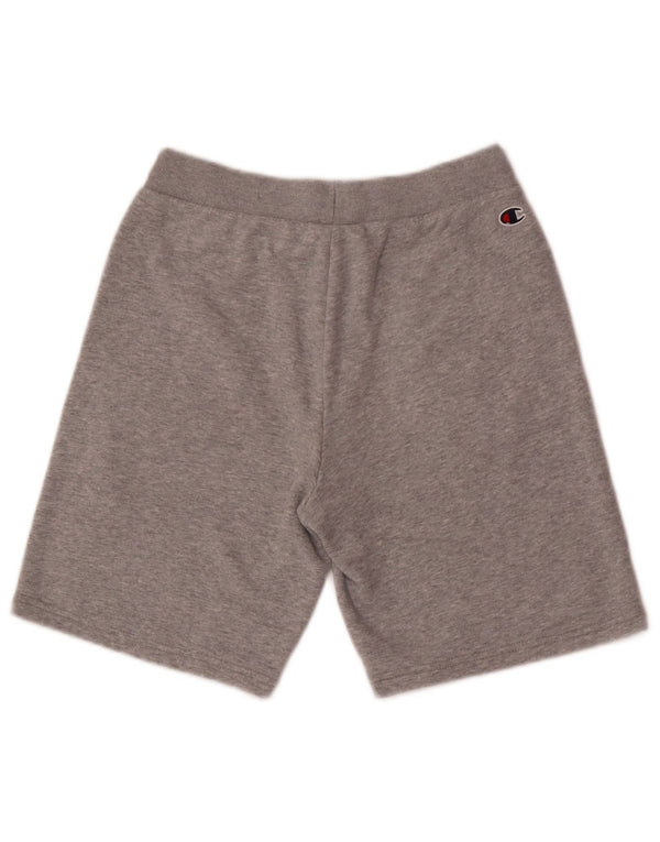 Champion Boys Graphic Sport Shorts 13-14 Years XL Grey Cotton