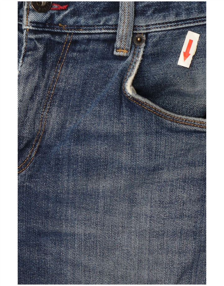 Tommy Hilfiger Mens Slim Jeans W36 L30 Blue Cotton