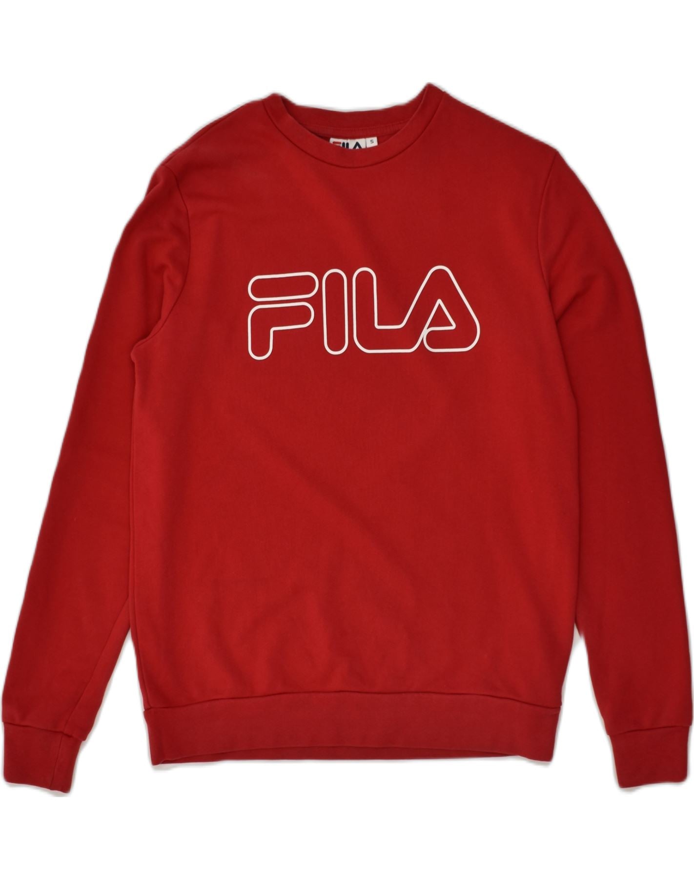 Fila sweatshirt shop red