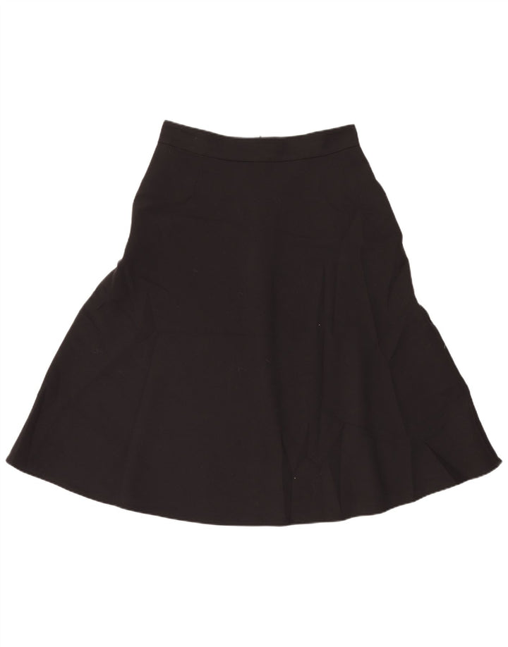 Marks & Spencer Womens A-Line Skirt UK 12 Medium W30  Black Polyester