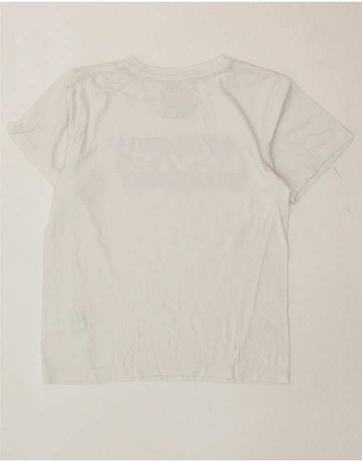 LEVI'S Boys Graphic T-Shirt Top 9-10 Years White Cotton Vintage Levi's and Second-Hand Levi's from Messina Hembry 