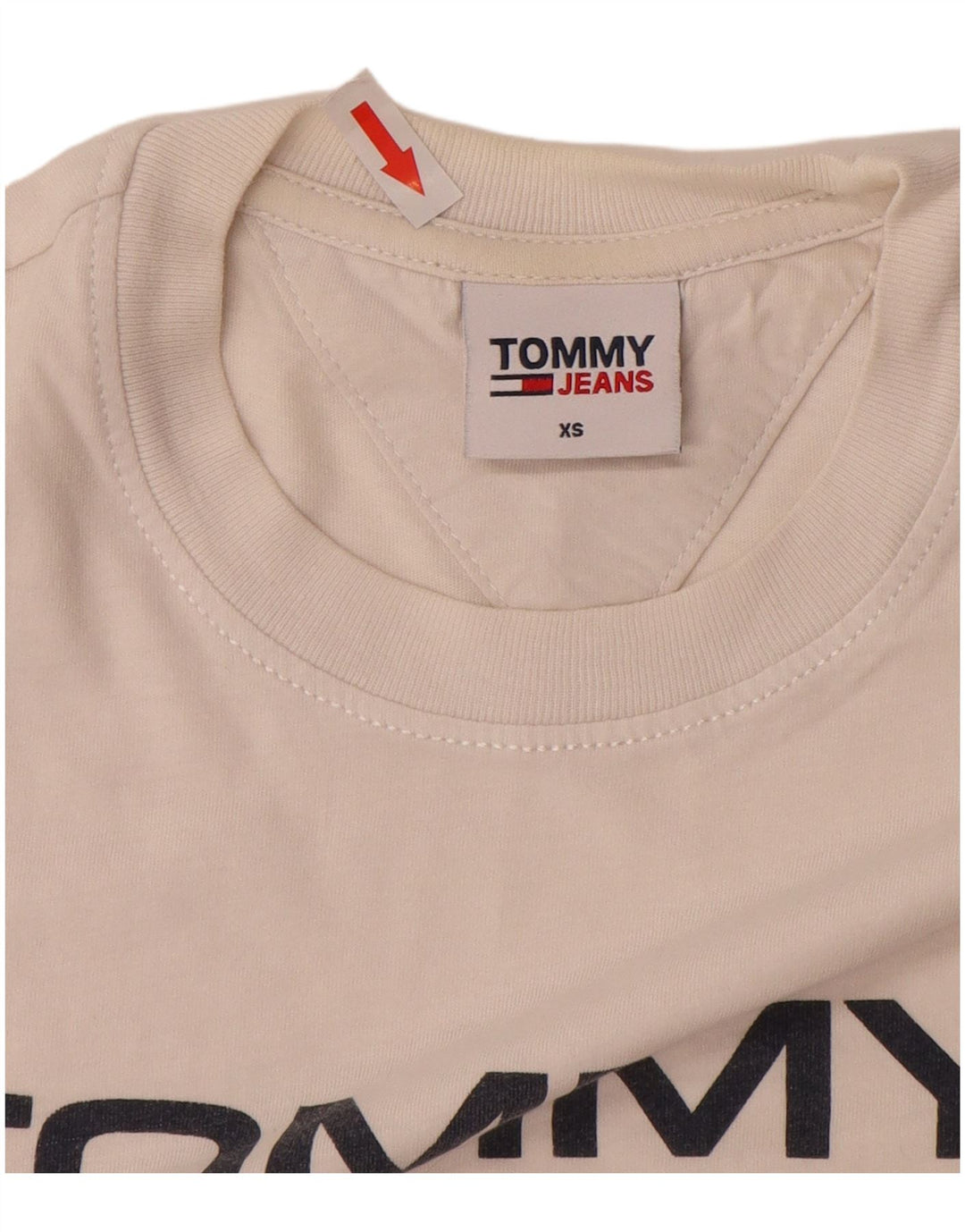Tommy Hilfiger Mens Graphic T-Shirt Top XS White