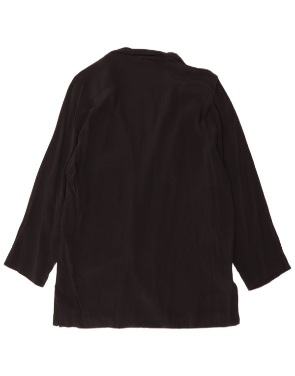 Donna Enrica Womens 2 Button Blazer Jacket UK 16 Large Black