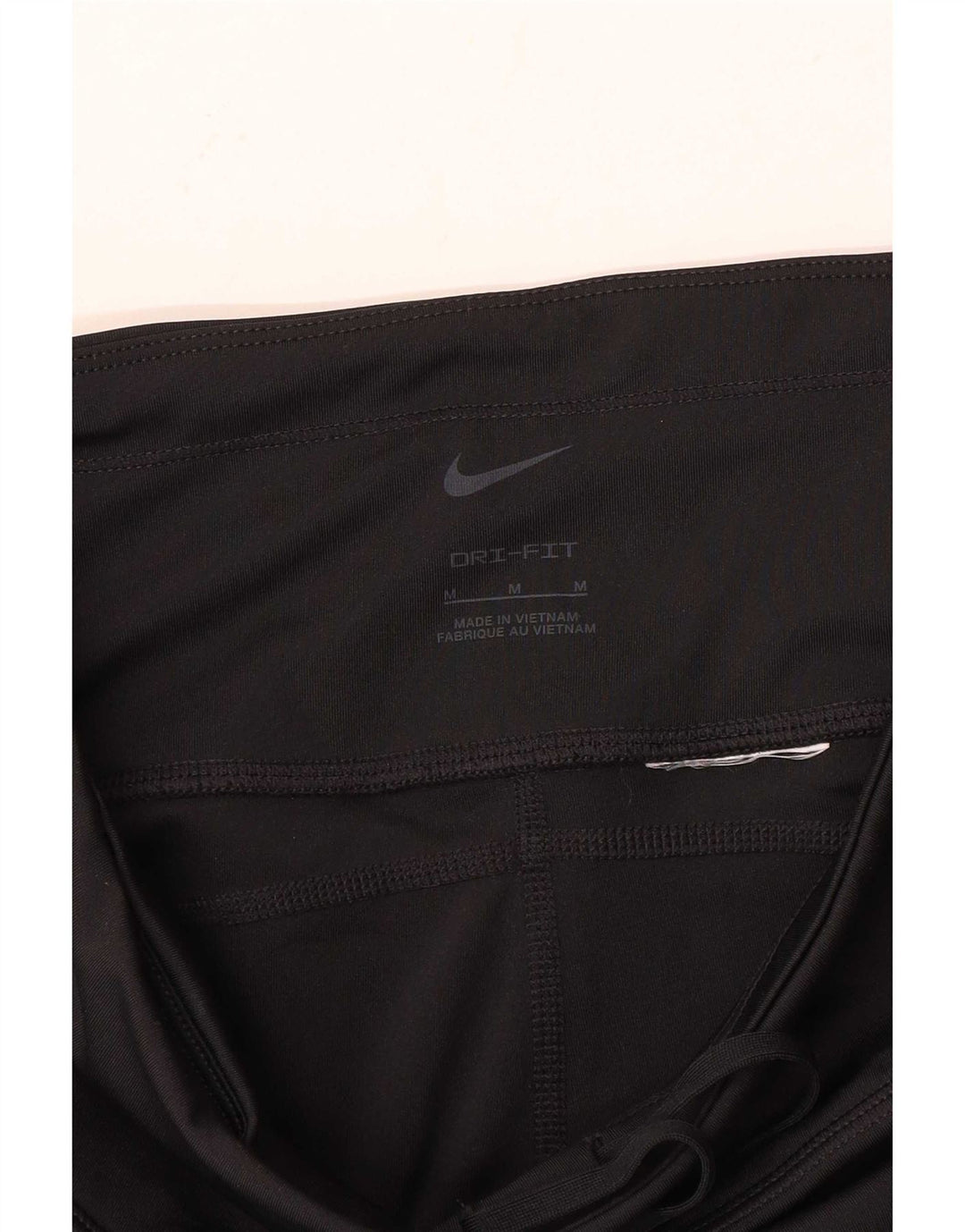 Nike Womens Dri Fit Tracksuit Trousers UK 14 Medium Black