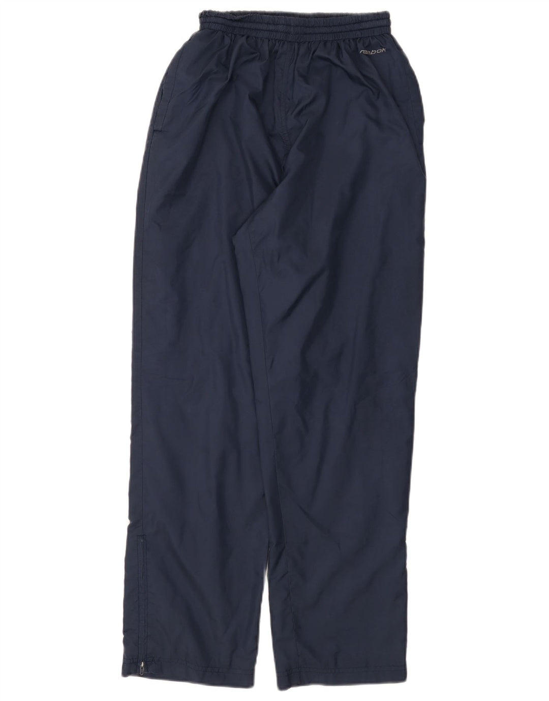 Reebok Mens Tracksuit Trousers Medium  Navy Blue Nylon