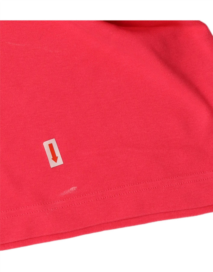 LACOSTE Womens T-Shirt Top Size 42 Large Pink Cotton