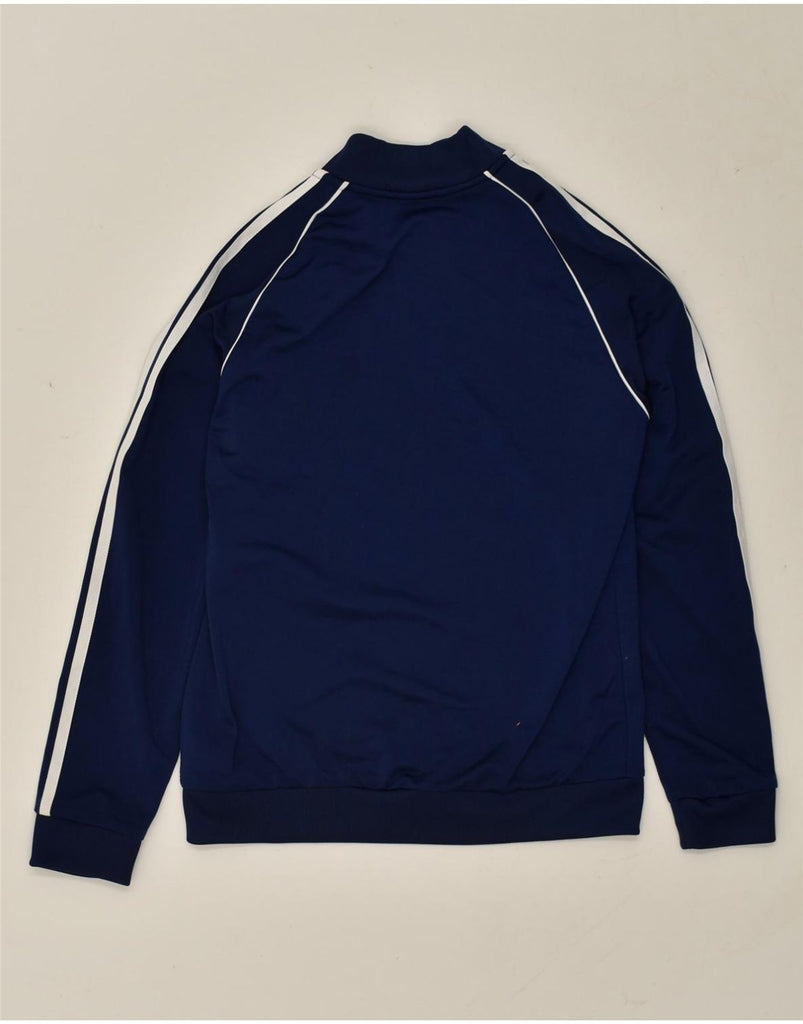 ADIDAS Boys Tracksuit Top Jacket 11-12 Years Navy Blue Polyester | Vintage Adidas | Thrift | Second-Hand Adidas | Used Clothing | Messina Hembry 