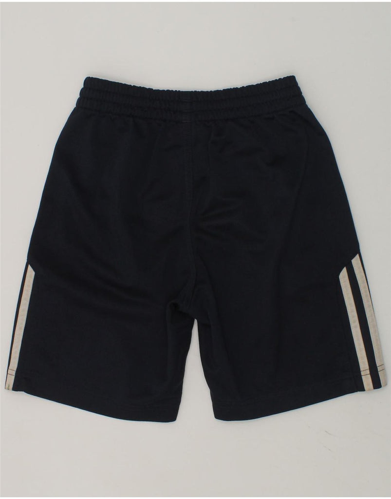 ADIDAS Boys Sport Shorts 7-8 Years Navy Blue Polyester | Vintage Adidas | Thrift | Second-Hand Adidas | Used Clothing | Messina Hembry 