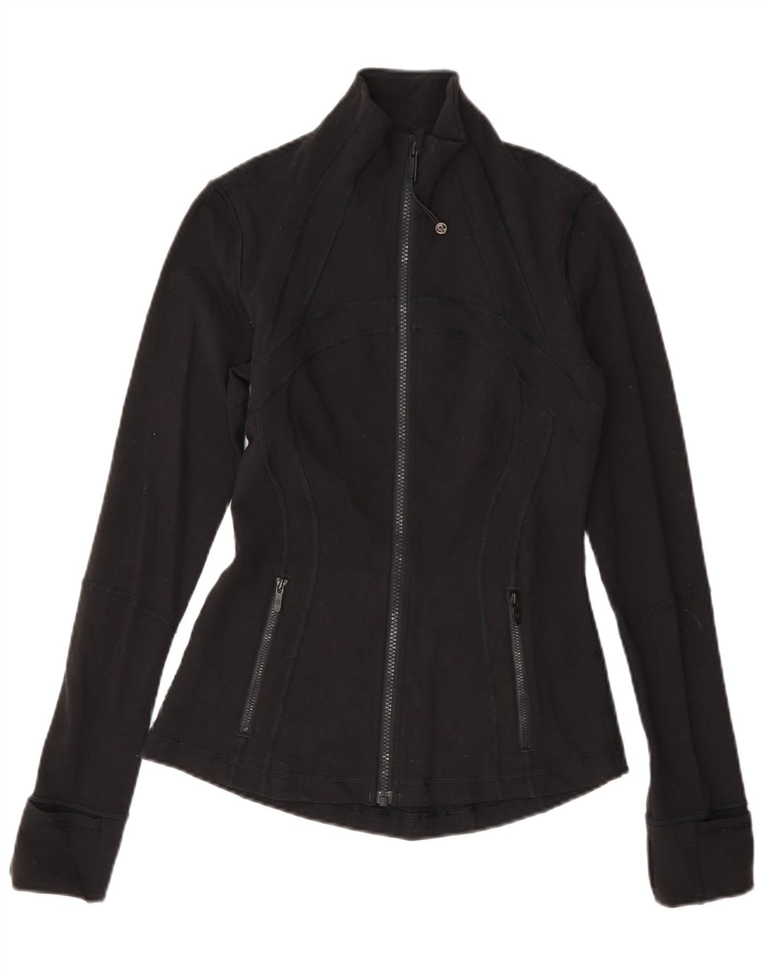 Lululemon Womens Tracksuit Top Jacket US 4 Small Black