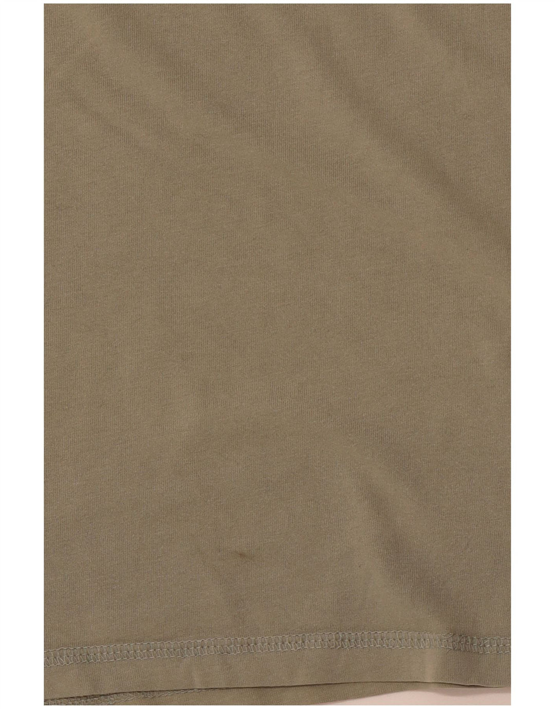 JACK & JONES Mens T-Shirt Top Large Khaki Cotton
