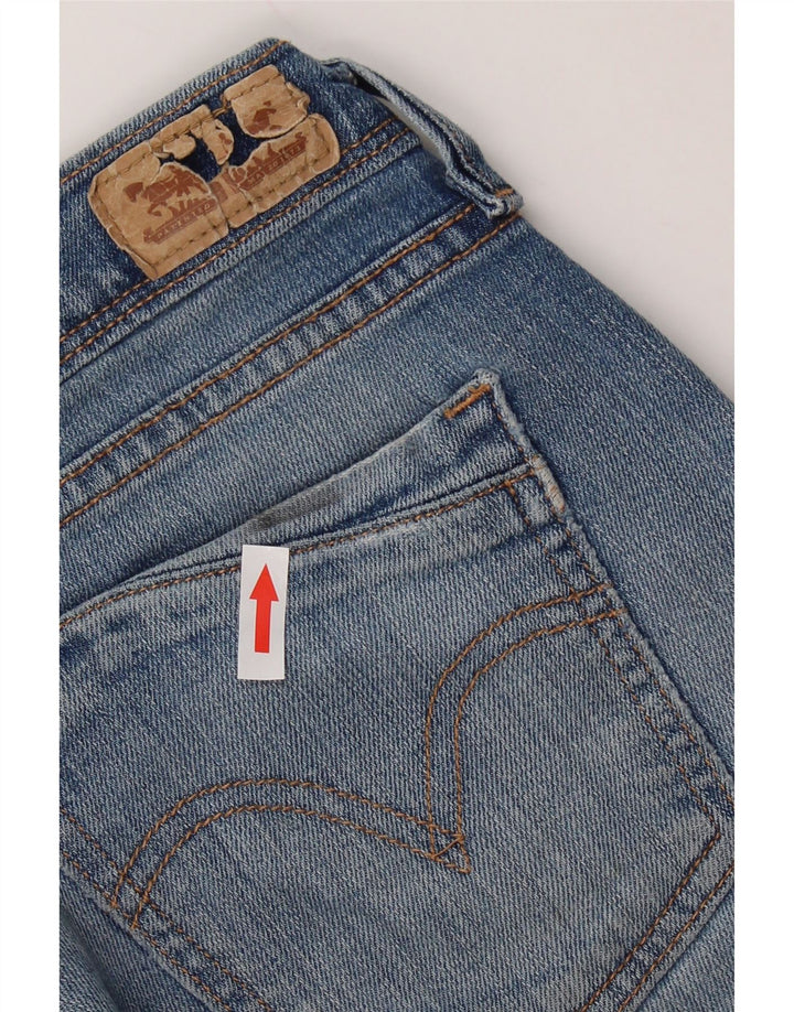 LEVI'S Womens Mid Rise Denim Shorts US 10 Medium W30  Blue Cotton