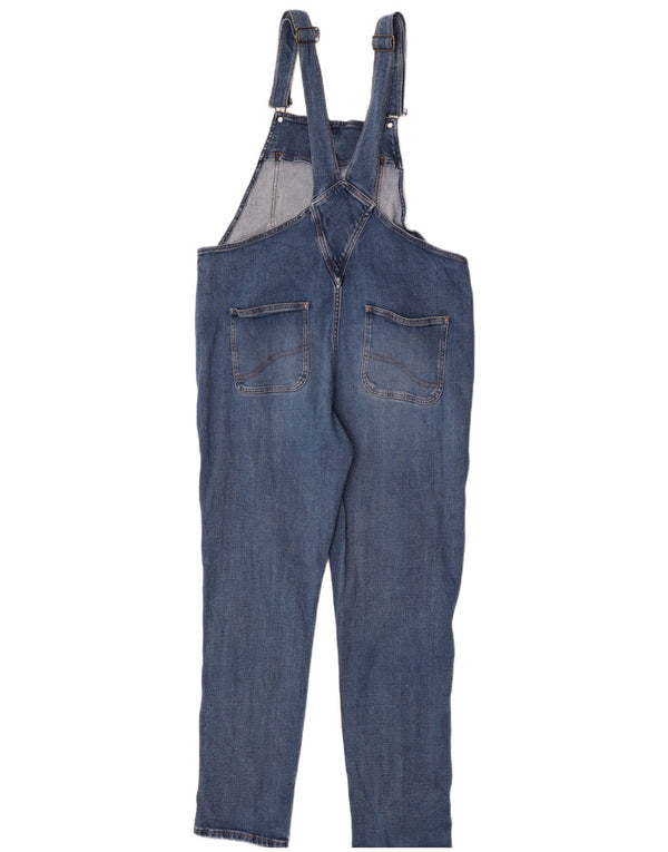 Fat Face Womens Lewis Dungarees Slim Jeans UK 16 Large W36 L32 Blue Cotton