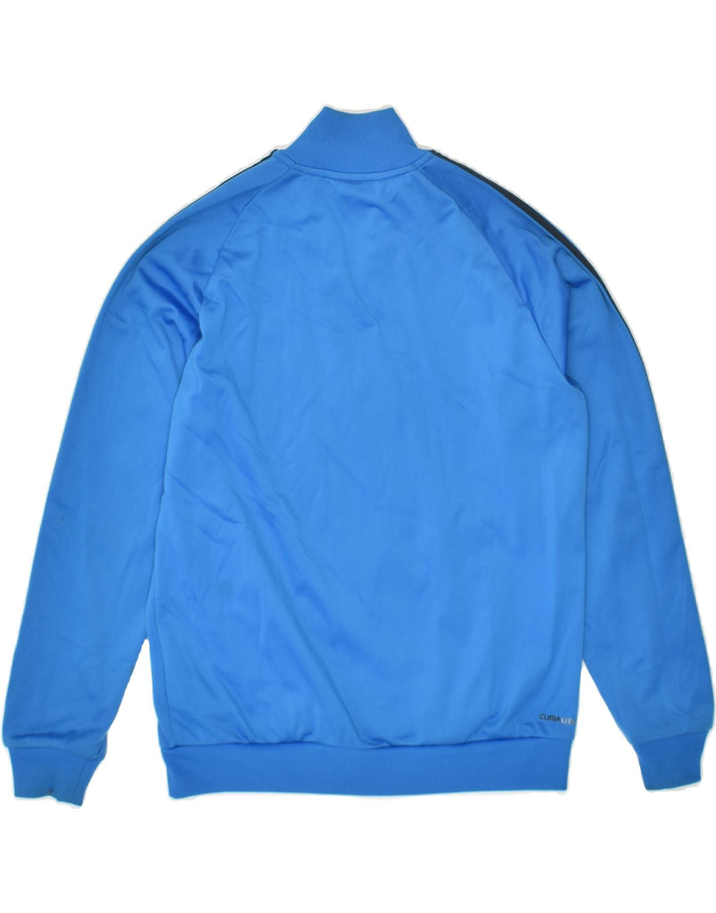 ADIDAS Boys Clima 365 Tracksuit Top Jacket 11-12 Years Blue Polyester | Vintage Adidas | Thrift | Second-Hand Adidas | Used Clothing | Messina Hembry 