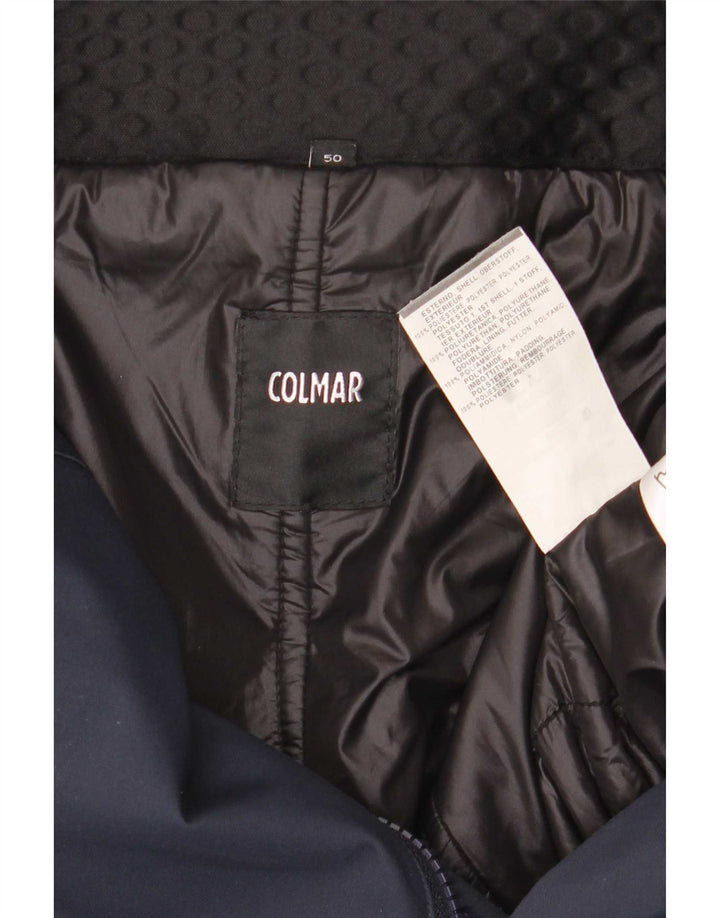 Colmar Mens Graphic Ski Trousers IT 50 Large Navy Blue Colourblock