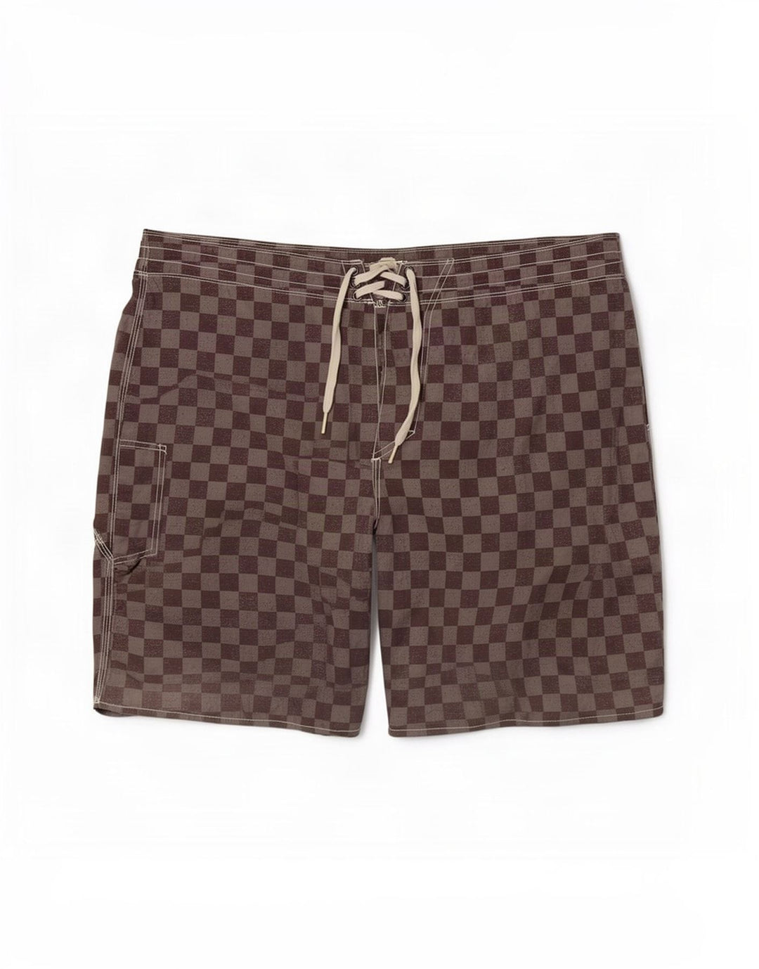 Vans Mens Swimming Shorts Large Grey Geometric