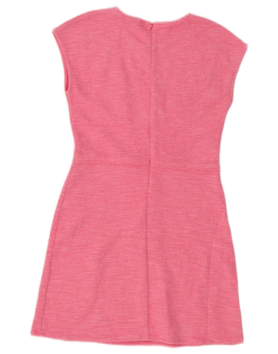 Zara Womens A-Line Dress UK 10 Small Pink Viscose