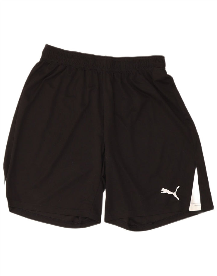 Puma Mens Sport Shorts Large Black Colourblock Polyester