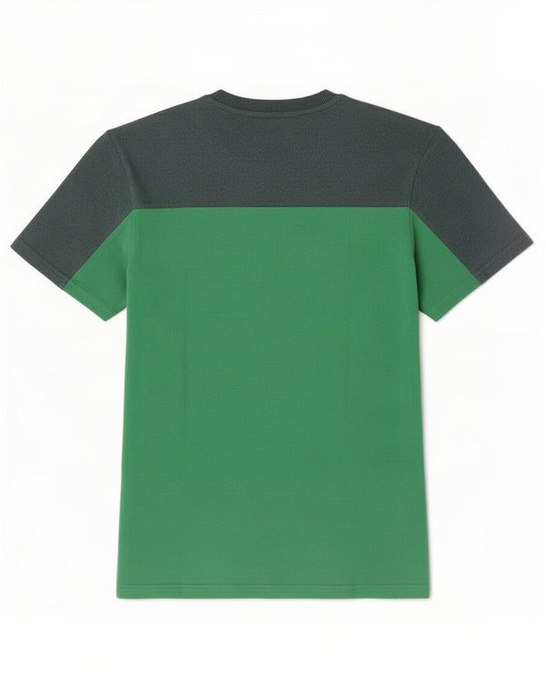 Superdry Mens Osaka Graphic T-Shirt Top Large Green Colourblock