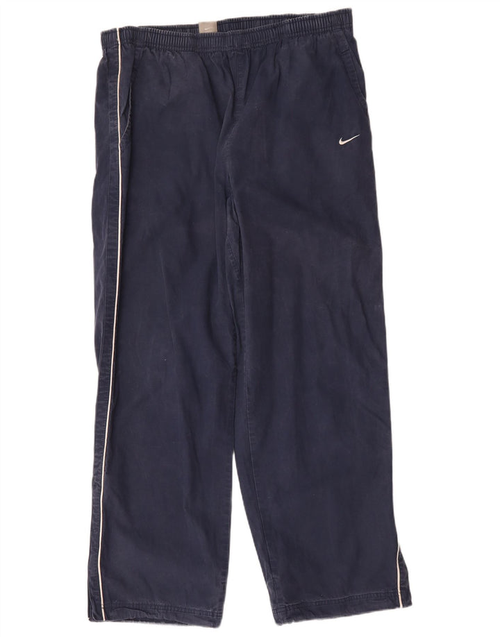 Nike Mens Tracksuit Trousers XL Navy Blue Polyester